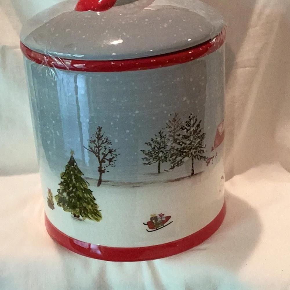 Christmas Canister